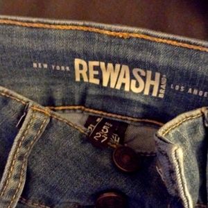 Rewash Jeans Real waist High Rise.
